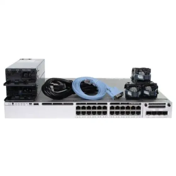 Cisco Catalyst Ws-C3850-24P-L 24P 1Gbe 435W Poe+ Switch W/C3850-Nm-2-10G