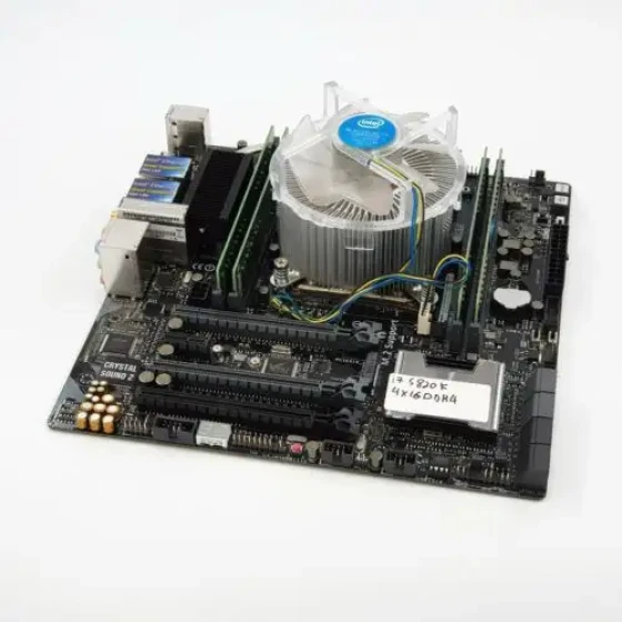 Asus X99-M Ws X99 Intel¬Æ Core¬ô I7-5820K 64Gb (4 X 16Ddr4) Lga2011-V3 Motherboard