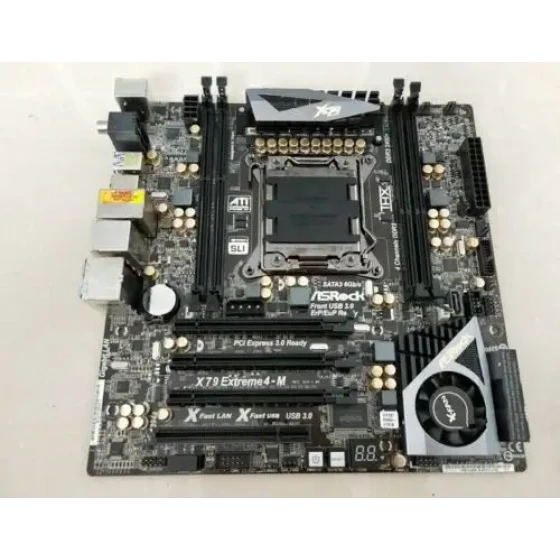 For Asrock Motherboard X79 Extreme4-M Mainboard Lga2011 Ddr3 Atx 90%