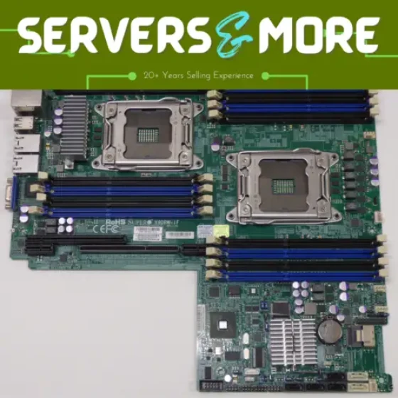 Supermicro X9Drw-If Server Board | Dual Intel Xeon E5-2697 V2 | 256Gb Ddr3 Ecc