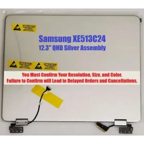 Samsung Chromebook Pro Xe510C24 Touch Screen Lcd Screen Hinges Cover Assembly