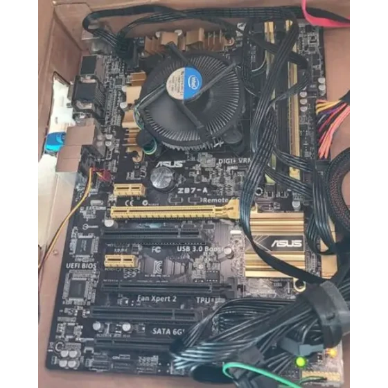 Asus Z87-A Motherboard + Intel I7-4770 + Ddr3 8Gb + 520W Netzteil