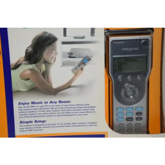 Creative Sound Blaster Lettore musicale senza fili con telecomando Rf Pd0390 da collezione w