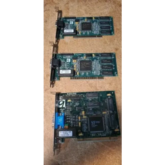 Number Nine Card Vga 2Mb 00331005-12731 3 Trio 64V S3 Trio 64 Jf-Gxe64Triopci