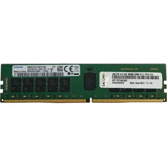 Lenovo 4Zc7A08699 16Gb (1X16Gb) Truddr4 2666Mhz 288Pin Ecc Dimm Memory Module