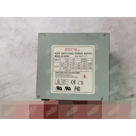 Zeck Ap-350Wx Ball Bearing Fan Switching Power Supply