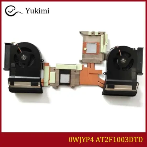0Wjyp4 At2F1003Dtd per Dell Alienware Area 51M Cpu grafica dissipatore di calore ventola di raffreddamento