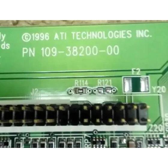 109-38200-00 Ati Mach 64 Gt With 2Mb Ram 3D Rage Ii Pci 315Gt2Cb12 Cttebril-00 J