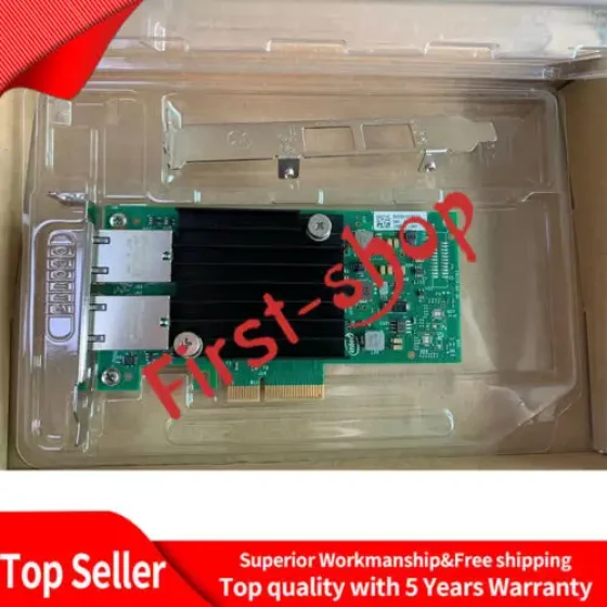 Para Intel Ethernet Converged Network Adapter Card 10Gigabit 10G Pci-E X550-T2