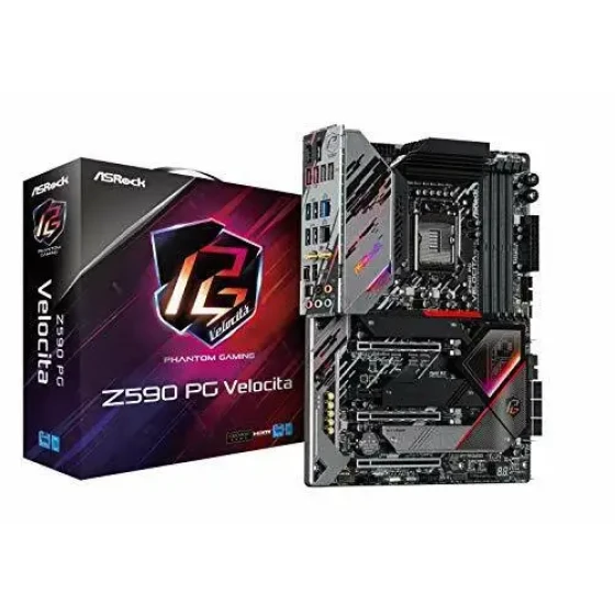 Asrock Placa Base Z590 Pg Velocidad Intel 10/11Th Cpu Lga1200 Z590 Atx