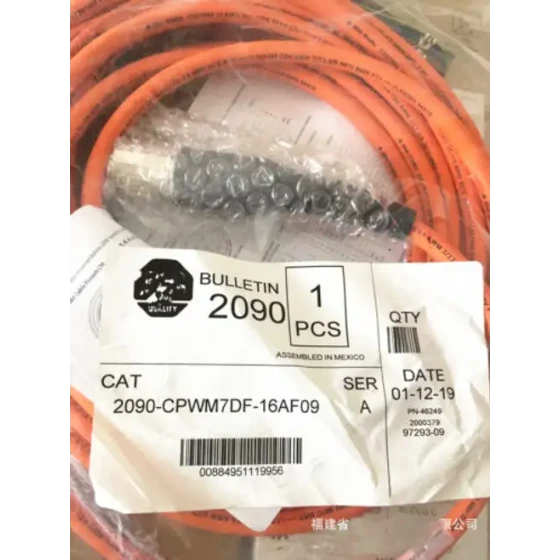 New Servo Power Cable 2090-Cpwm7Df-16Af09 9M