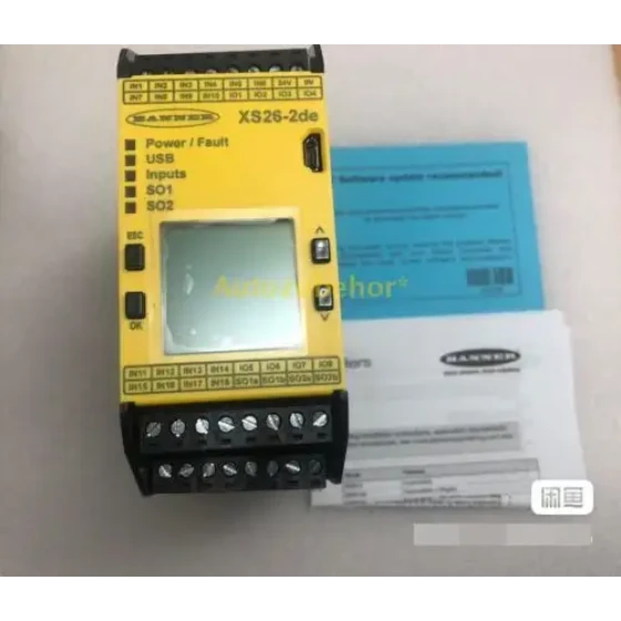 Xs26-2De Módulo de control de seguridad de 24 Vcc Xs26-2De 85064