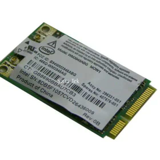 50 Originale Hp 407576-001 Intel Pro/Wireless Wm3945Abg A/B/G Mini-Pcie