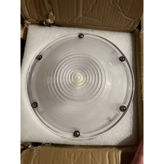 Luce a baldacchino rotonda a led 40 Watt Wl-Rdcp-40W-Sok-Wh