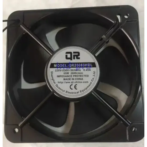 Para Qr20060Hbl 220V-230V 0.45A 65W 20Cm 22060 Ventilador eléctrico de refrigeración