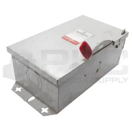 Nuovo sezionatore di sicurezza Westinghouse Hun362 60A Tipo 1 Involucro leggere