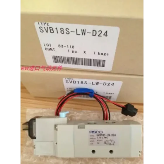 For Pisco Solenoid Valves Svb18S-Lw-D24