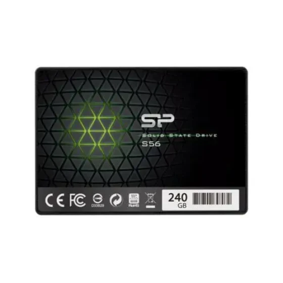 Silicon Power 240Gb Ssd 3D Nand con R/W fino a 560/530Mb/S S56 Slc Cache Perf...