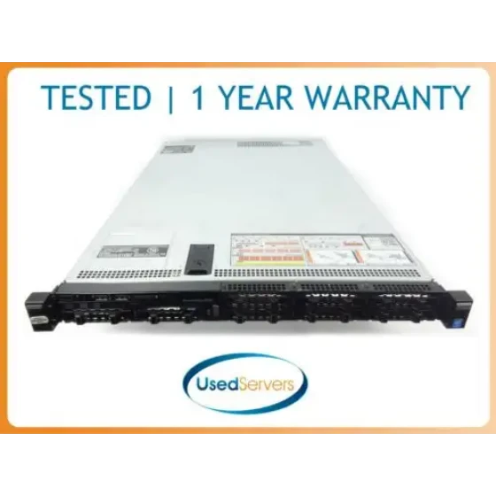 Dell Poweredge R630 86D43 8Bay 2X 2680V3 2.5Ghz 32Gb 2Xtray H730 2Xpower Dvd