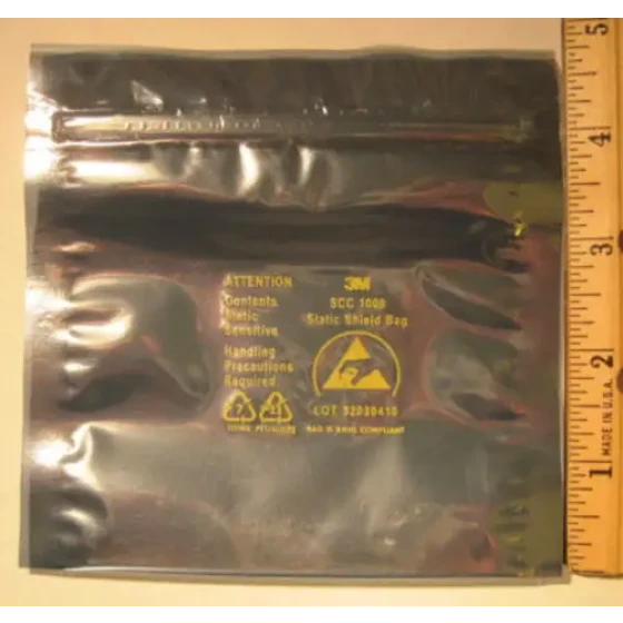 5 000 Sacs de protection antistatique Esd 4" X 4" à fermeture éclair