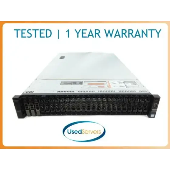 Dell R730Xd 24X2.5 2X2.5 2X 2690V3 2.6Ghz=24Core 96Gb 3X600Gb 12G H730