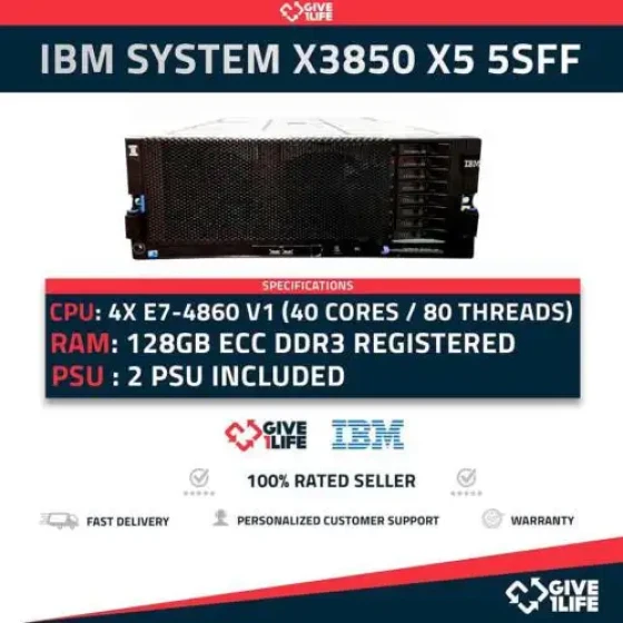 Special Lot Ibm System X3850 X5 4X E7-4860 Read Description More Items Included-