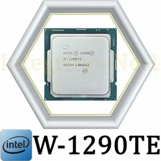 Intel Xeon W-1290Te Srjfh 1.80Ghz 10-Core 20-Threads 35W Lga-1200 Cpu Processor