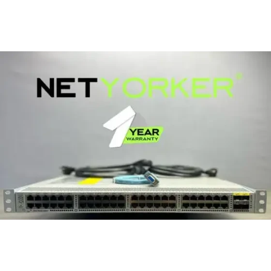 Cisco N3K-C3048-Zm-B Nexus Dual Ac 48X 10/100/1000 4X Sfp+ L3 1Ru Switch