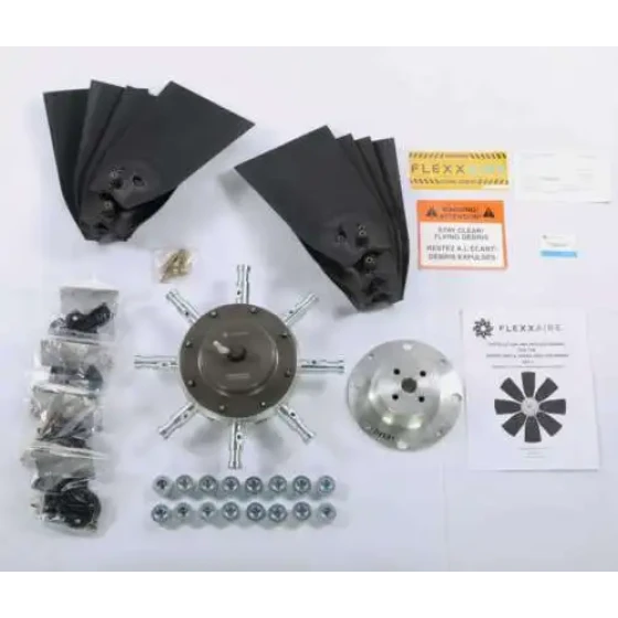 Neu 63069 Flexxaire Serie 2000 Umkehrbarer Ventilator