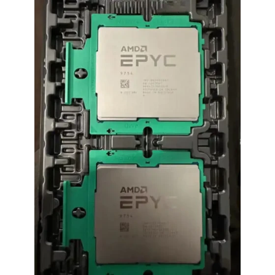 Amd Genoa Epyc 9754 Cpu Server Processor 2.25 Ghz-3.1 Ghz 128 Core 256 Threads