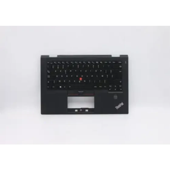 Lenovo Carbon X1 4Th Tastatur Palmrest Top Cover belgisch schwarz hintergrundbeleuchtet 01Av158