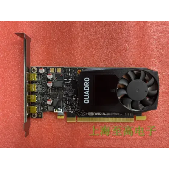 Carte vidéo Nvidia Quadro P1000 4Gb Gddr5 Pcie 3.0 Mini-Displayport