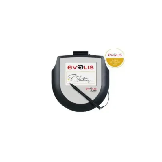 Evolis Sig200 Bloc de capture de signature ergonomique Couleur Lcd Usb - St-Ce1075-2-Uevl