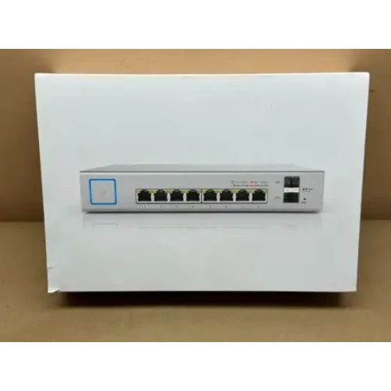 Unifi Conmutador Gigabit Gestionado Poe De 8 Puertos Con Spf In (Mcb79)