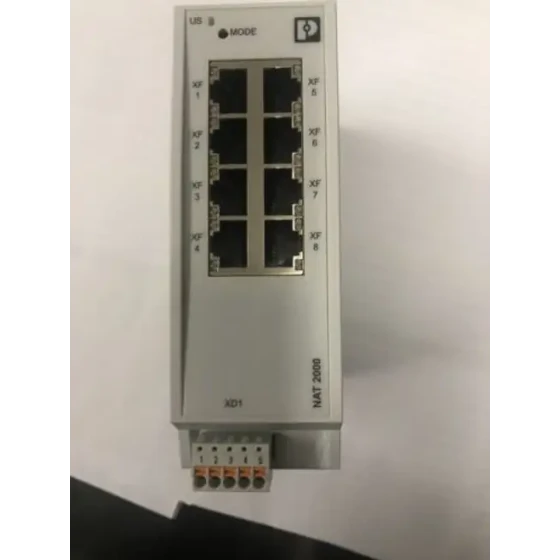 2000.8 Port Rj45 10/100Mbps Ip20 Profinet Phoenix Contact Managed Nat Switch-