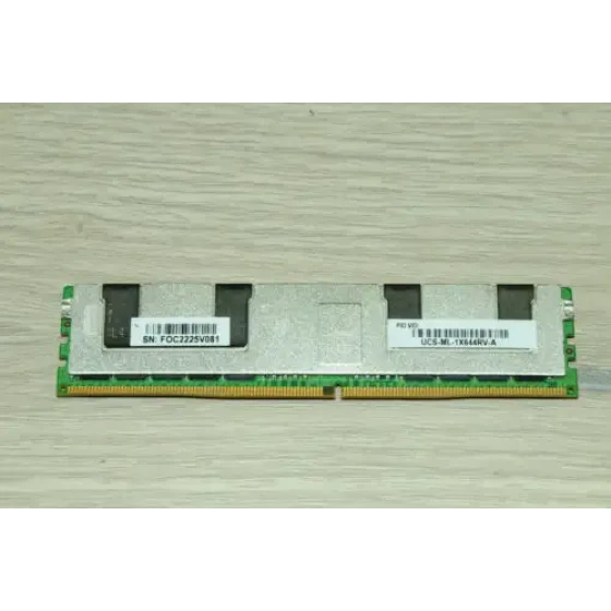 Cisco Ucs-Ml-1X644Rv-A 64Gb Ddr4-2400-Mhz Lrdimm/Pc4-19200 1.2V 15-104063-01