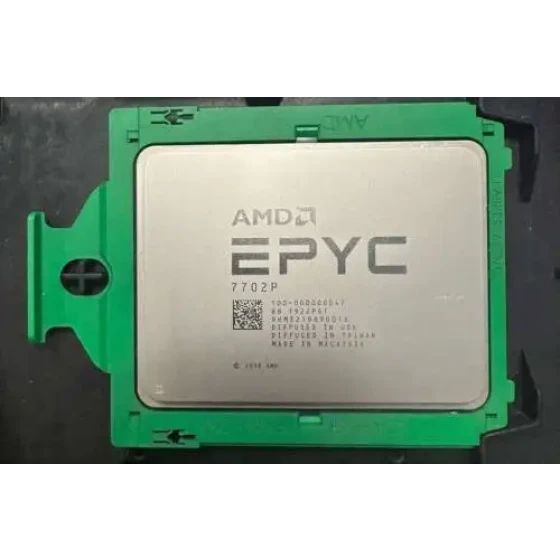 (No Lock) Amd Rome Epyc 7702P 2.00Ghz 64 Core 256Mb Sp3 Cpu Processor