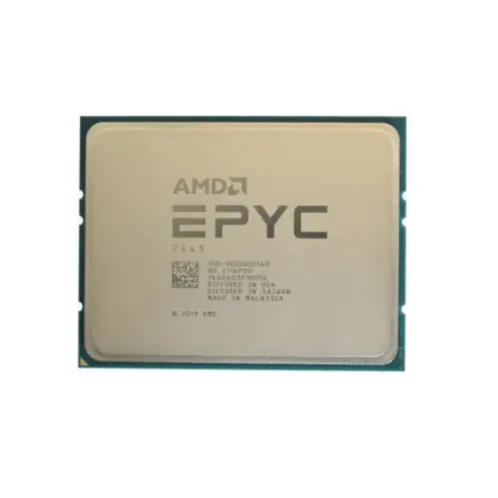 Amd Epyc 7443 24C 2.85Ghz 4Ghz 128Mb Sockel Sp3 2P 200W