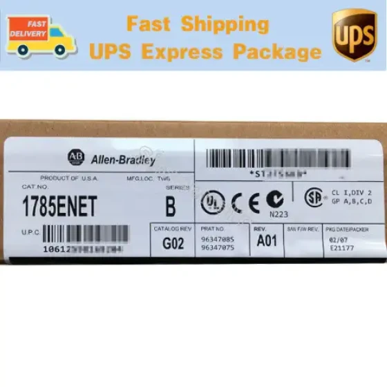 Allen Bradley 1785-Enet Ab Plc-5 Ethernet Interface Module Expedited ping