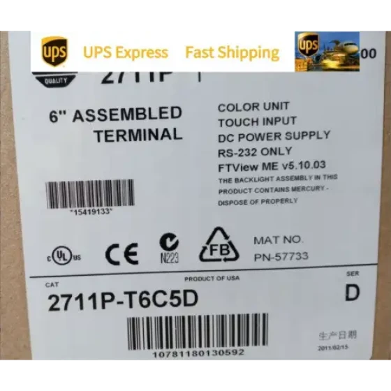 2711P-T6C5D Allen Bradley Schnelle Lieferung Sehr gut