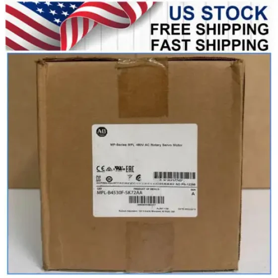 Mpl-B4530F-Sk72Aa Allen Bradley Mp-Series Mpl 480V Ac Rotary Servo Motor Us