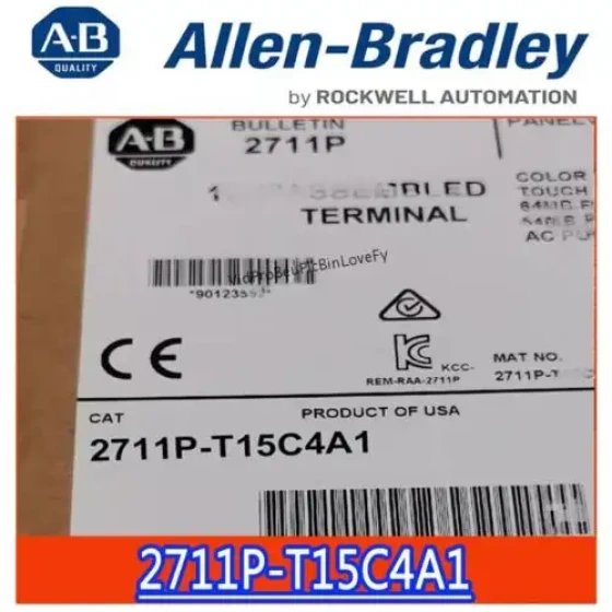 Allen Bradley 2711P-T15C4A1 Touch Screen Marca Seal Stock