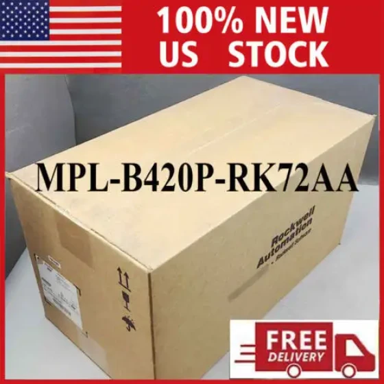 Mpl-B420P-Rk72Aa Allen Bradley Mp-Series Mpl 480V Ac Rotary Servo Motor Us