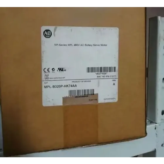 Nuevo Allen Bradley Mpl-B320P-Hk74Aa 480V Ac Servo Motor Rotativo Mplb320Phk74Aa