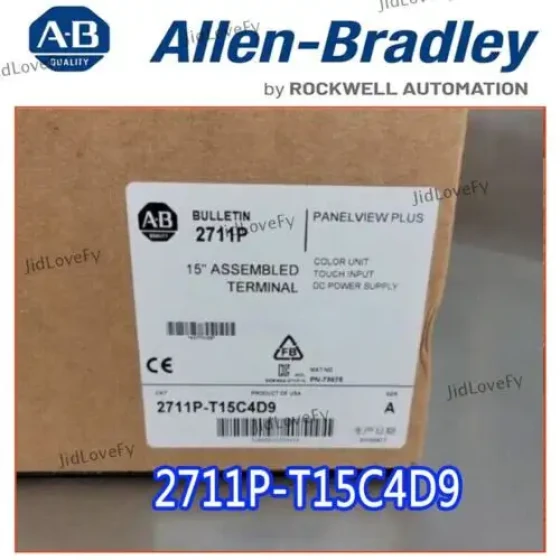 Allen Bradley 2711P-T15C4D9 Touchscreen Markensiegel Lager
