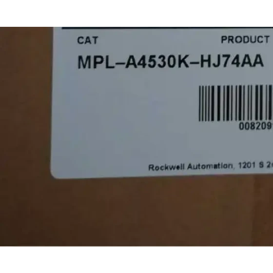 Brand Servo Motor Drives Allen-Bradley Mpl-A4530K-Hj74Aa Us