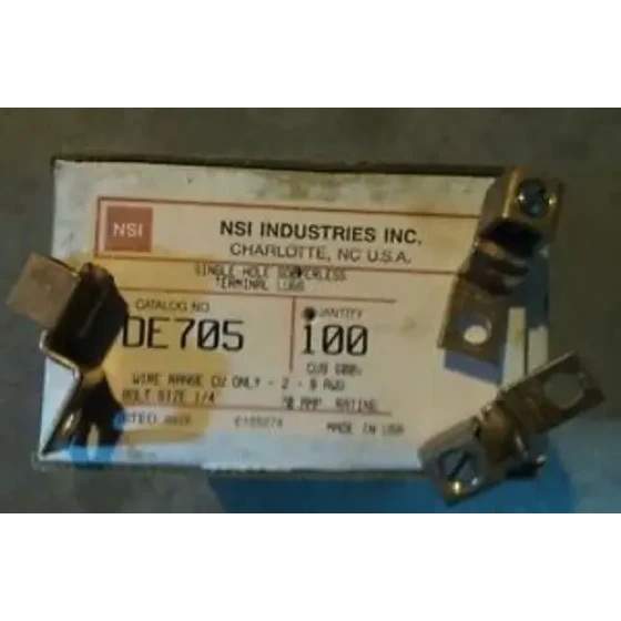 NSI DE705 #2 MECHANICAL LUGS OF 100