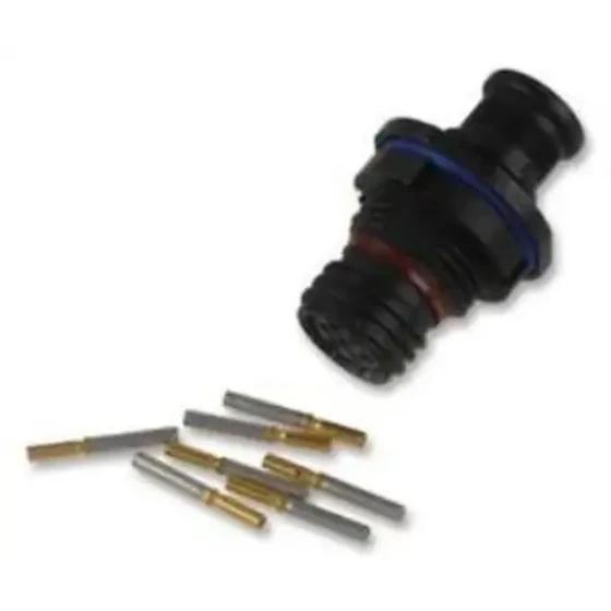 Amphenol Aerospace 2M801-009-07Znu6-7Sa Conector Receptáculo Circular 7Pos Panel