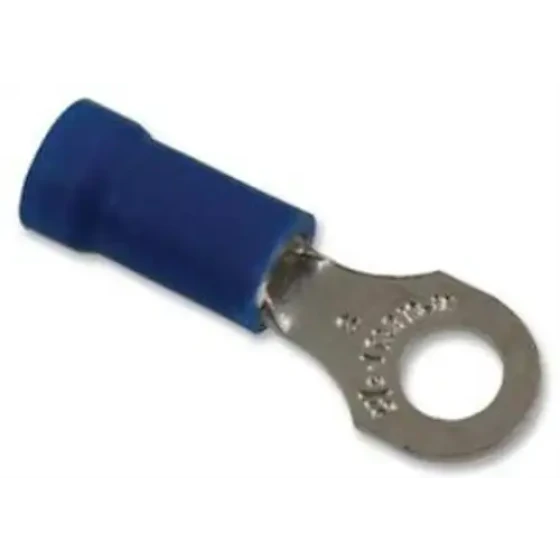65F705 Thomas & Betts-14Rb-8-Klemme Ringzunge #8 Crimp blau