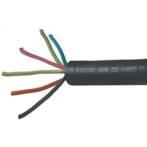 Carol Wxp-4A-1606-25 Service Cord Soow Black 16/6 25 Ft. G7815184